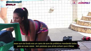 Naughty umfazi lizele horny emva uqeqesho sat yummy kwi-gifted thatha ubisi kwi-pussy