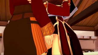 پیارا یلف جوڑے ہم جنس پرست جنسی ہے استعمال کرنے سے پہلے ایک پٹا.