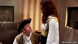 Mnyama slut Marie Luv riding mhlophe cock kwaye nailed nzima