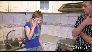 Nahiko teen hotty nabarmentzen doggy moda