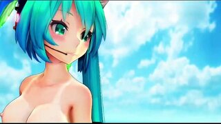 Miku አንድ ላይ ዳንስ ቅድሚያ MMD