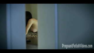 Gwraig Feichiog Cuckold Ffantasi