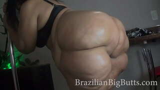 BrazilianBigButts.com Pawg Oiled ਤਾੜੀ
